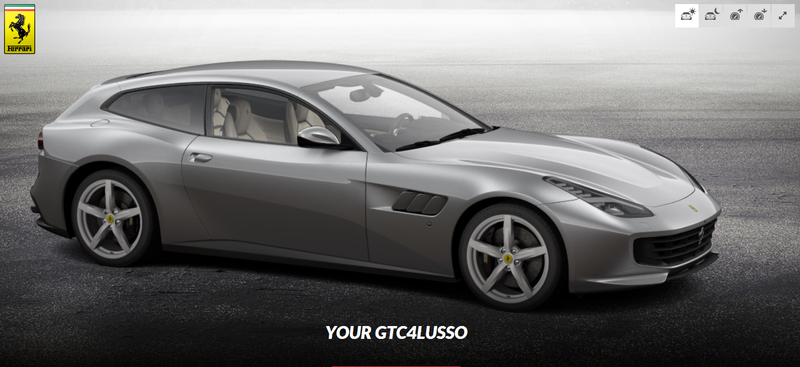 Illustration for article titled I configured TWO shooting brake Ferraris.